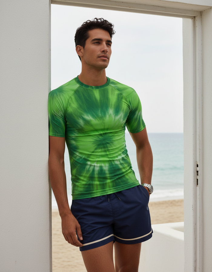 Rashguard — Men's Neon Green Satori
