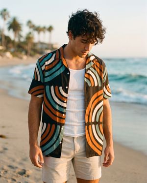 Equinox men's hawaiian shirts