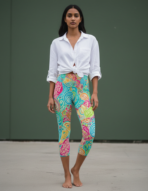 Guntur capri yoga leggings