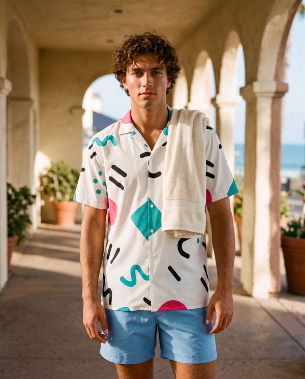 Memphis Collection hawaiian shirts