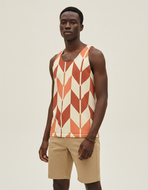 Coral Kaze Tank Top Men's Tank Top — Dripper