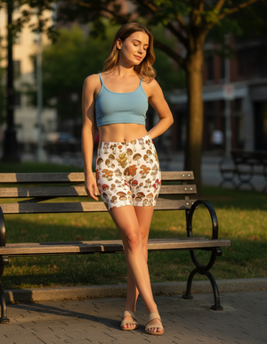 Fungi women's short shorts