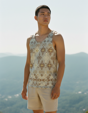 Men's Angora Zarif tank tops