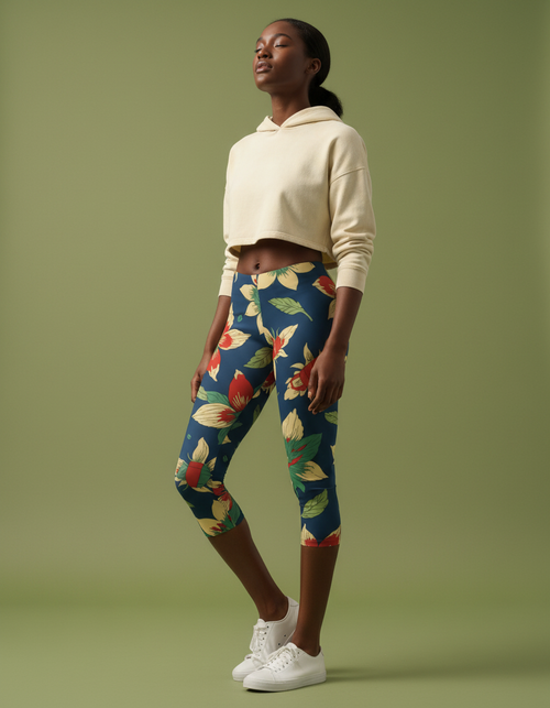 Zenith capri leggings