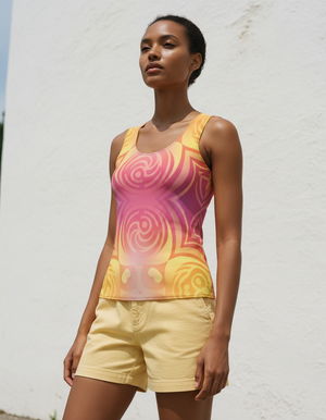 Women's Amber Haze Prism tank tops