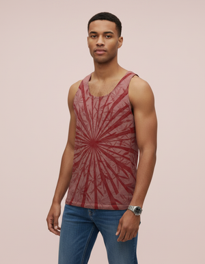 Amaranth Kumo Tank Top Men's Tank Top — Dripper
