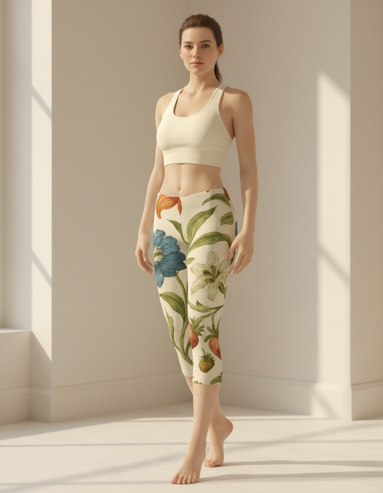Women's Merian Botanical Capri Leggings