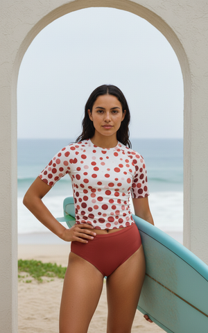 Lava Falls Pixel Rash Guard Men's Rashguard — Lolekai