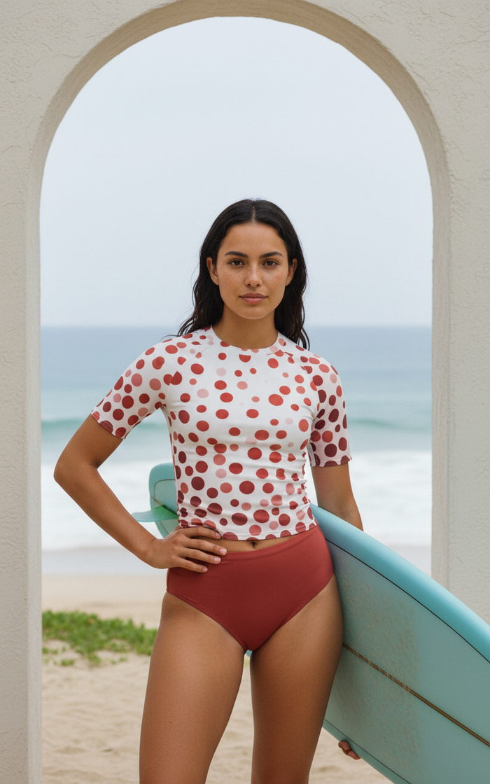 Rashguard — Women's Lava Falls Pixel