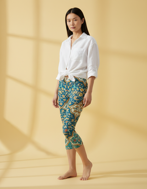 Zarif Capri Leggings Capri Leggings — Dripper