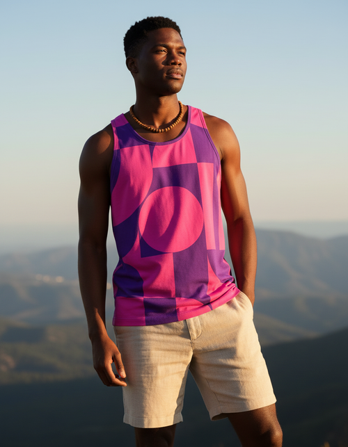 Men's Chromatic men's tank tops