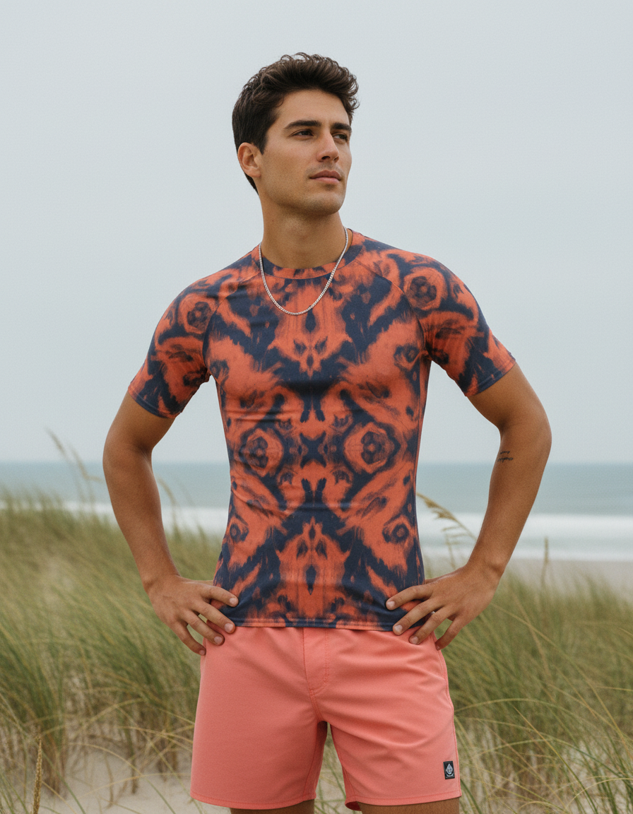 Knot Rash Guard Men's Rashguard — Lolekai