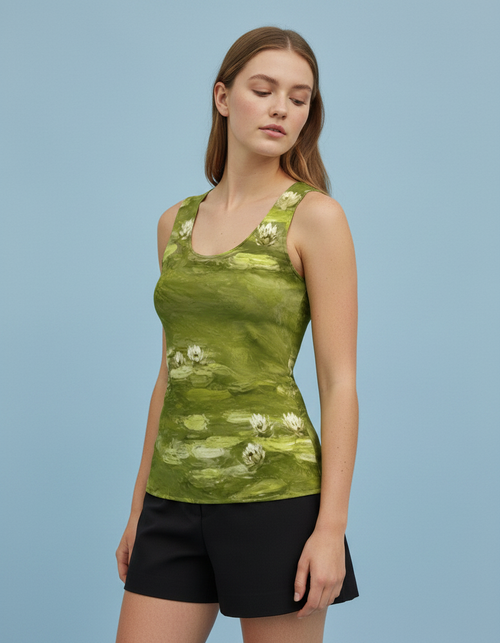Lime Serenade Tank Top Women's Tank Top — Dripper