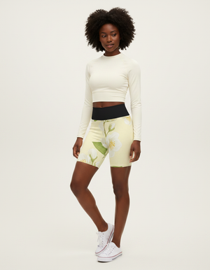 Aroma Yoga Shorts Yoga Shorts — Dripper