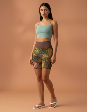 Serenade Yoga Shorts Yoga Shorts — Dripper