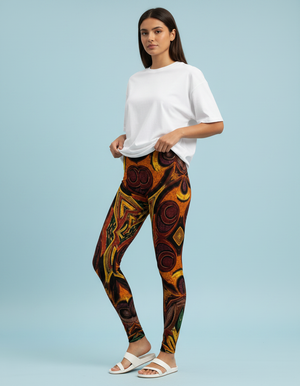 Ankara Collection Women's Leggings women's leggings
