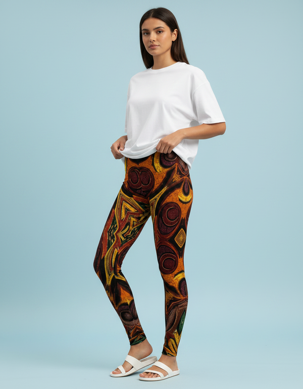 Ankara Collection leggings
