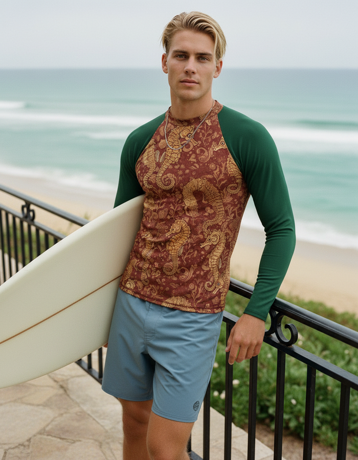 Rashguard — Men's Muskmelon Triton