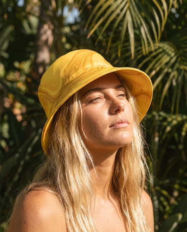 Yellow Zephyr Bucket Hat
