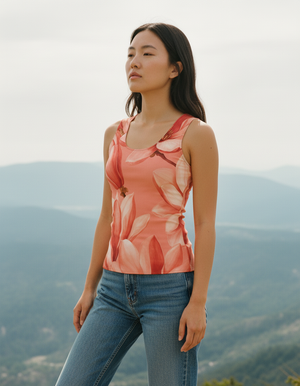 Women's Coral Eclipse women's tank tops