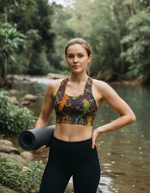 Whisper Sports Bra Longline Sports Bra — Dripper