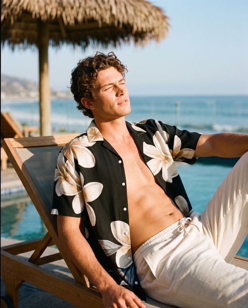 Eleele Hawaiian Shirt Men's Hawaiian Shirt — Lolekai