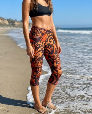 Lava Falls Nalu Poni swim & gym leggings