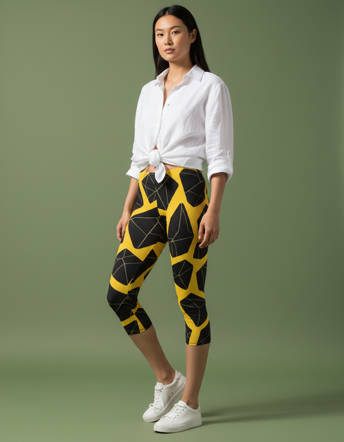 Eclipse Capri Leggings Capri Leggings — Dripper