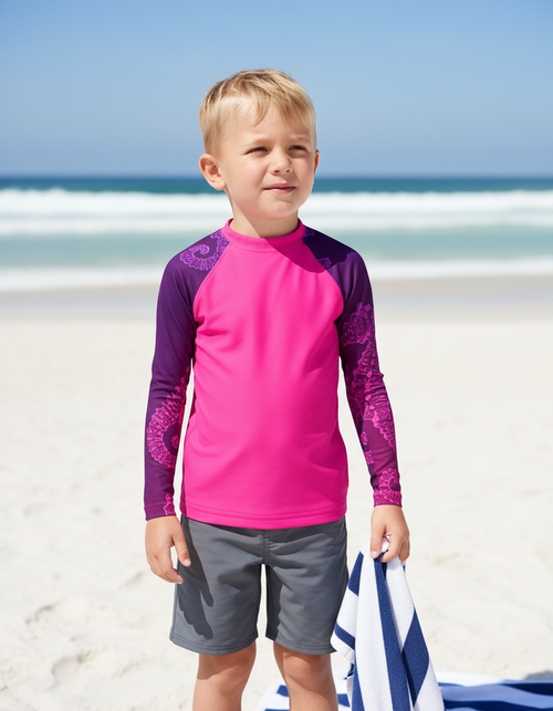 Abyss Kids Rash Guard Kids Rash Guard — Dripper