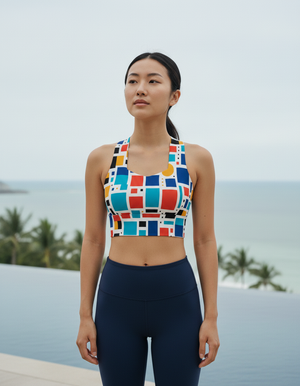 Zest Sports Bra Longline Sports Bra — Dripper