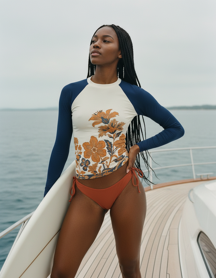 Rashguard — Women's Amber Haze Aurelia