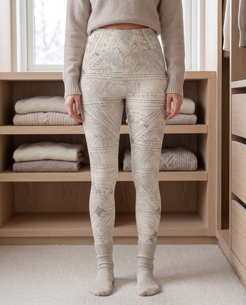 Bone Stitchline Base Layer Bottoms