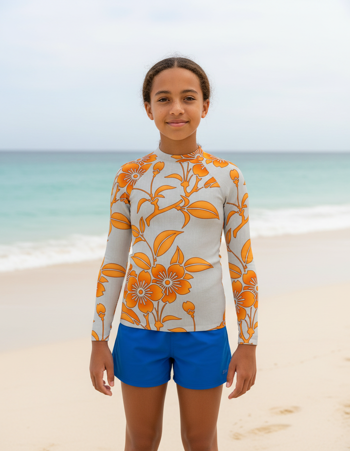 Rashguard — Youth Citrus Orange Fusion