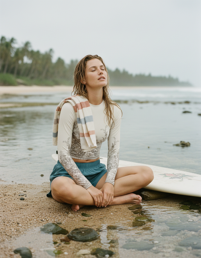 Rashguard — Women's White Onyx Jasmine