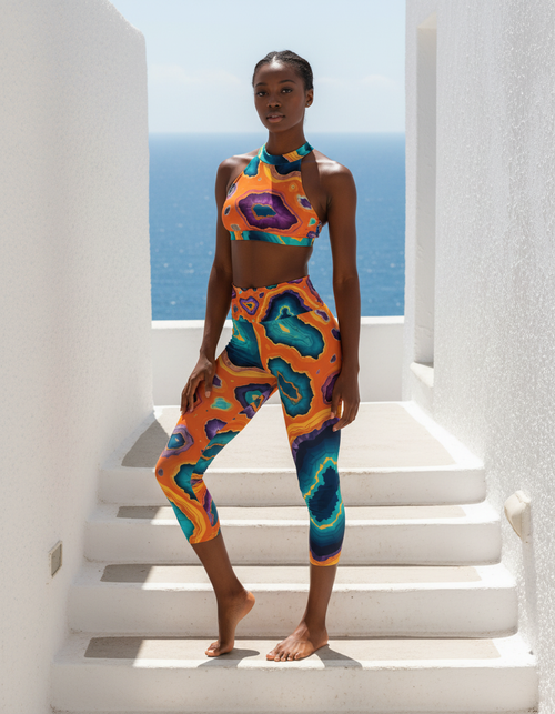 Elysium Capri Yoga Leggings Capri Yoga Leggings — Dripper