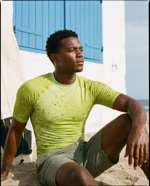 Men's Lime Zest men's rashguards