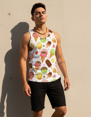Frost Tank Top Men's Tank Top — Dripper