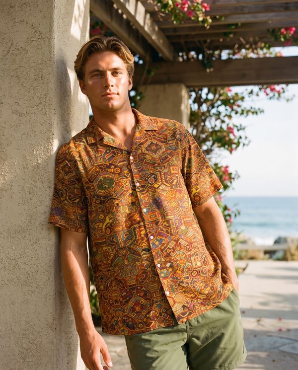 Shippō men's hawaiian shirts