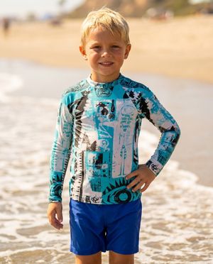 Boys Tapestry boys youth rashguards