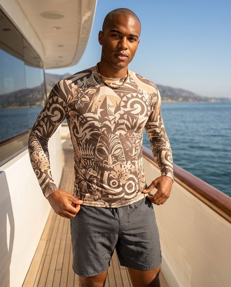 Men's Angora Nalu Uli men's short-sleeve rashguards