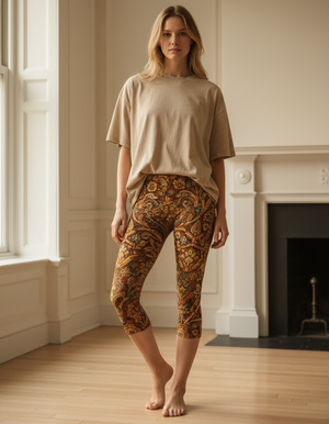 Kavya Capri Leggings Capri Leggings — Dripper