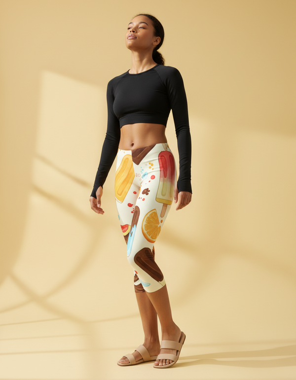 Popsicle Collection capri leggings
