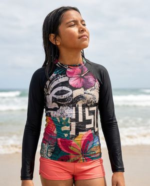 Girls Kanaloa girls rashguards