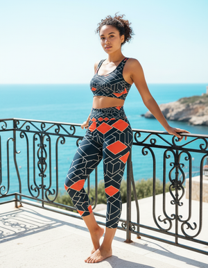 Sumi capri yoga leggings