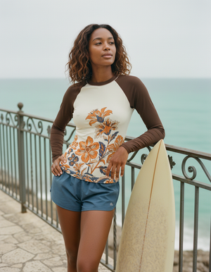 Women's Aurelia women's short-sleeve rashguards