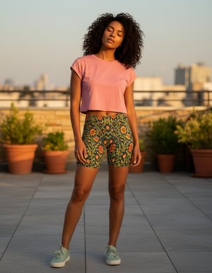 Acanthus Short Shorts Short Shorts — Dripper