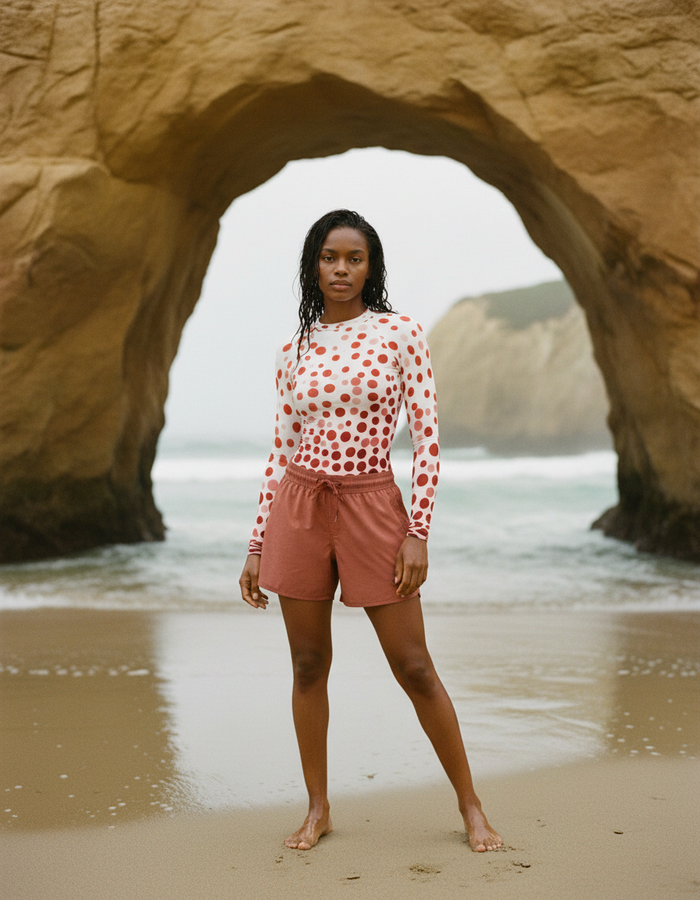 Rashguard — Women's Lava Falls Pixel