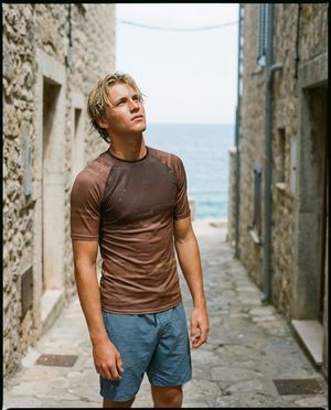 Coffee Bean Mosaic Rash Guard Men's Rashguard — Lolekai