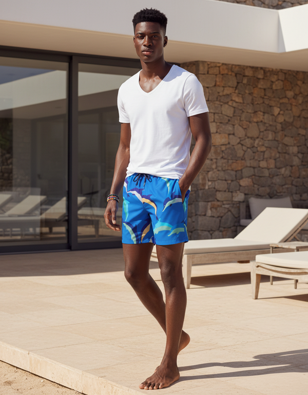Dolphin Collection men's swim trunks