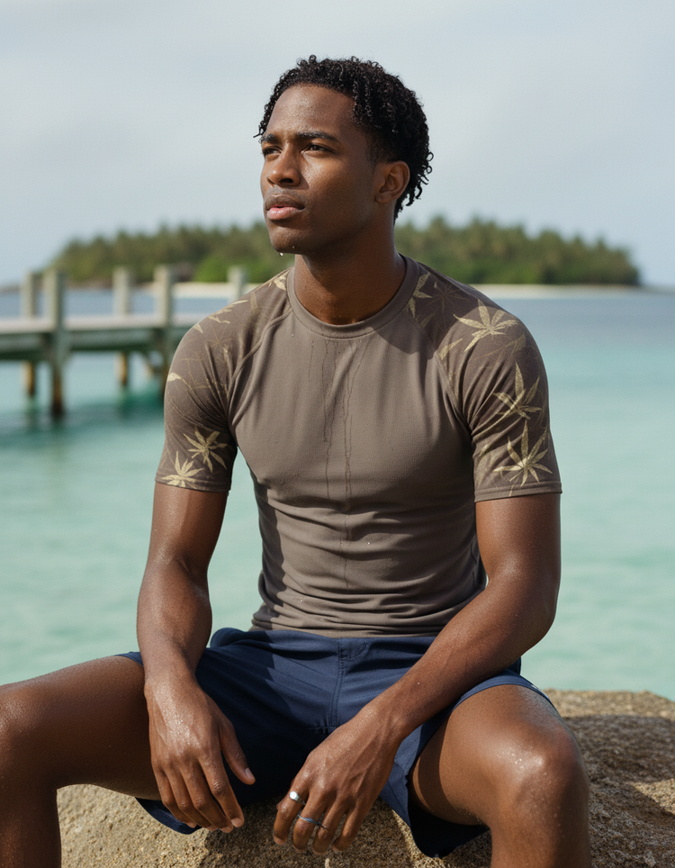 Men's Japanese Asanoha Rash Guard